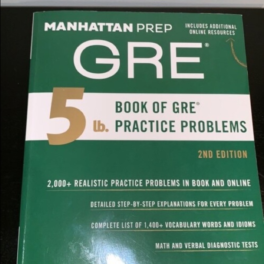 Manhattan Prep GRE Practice Book